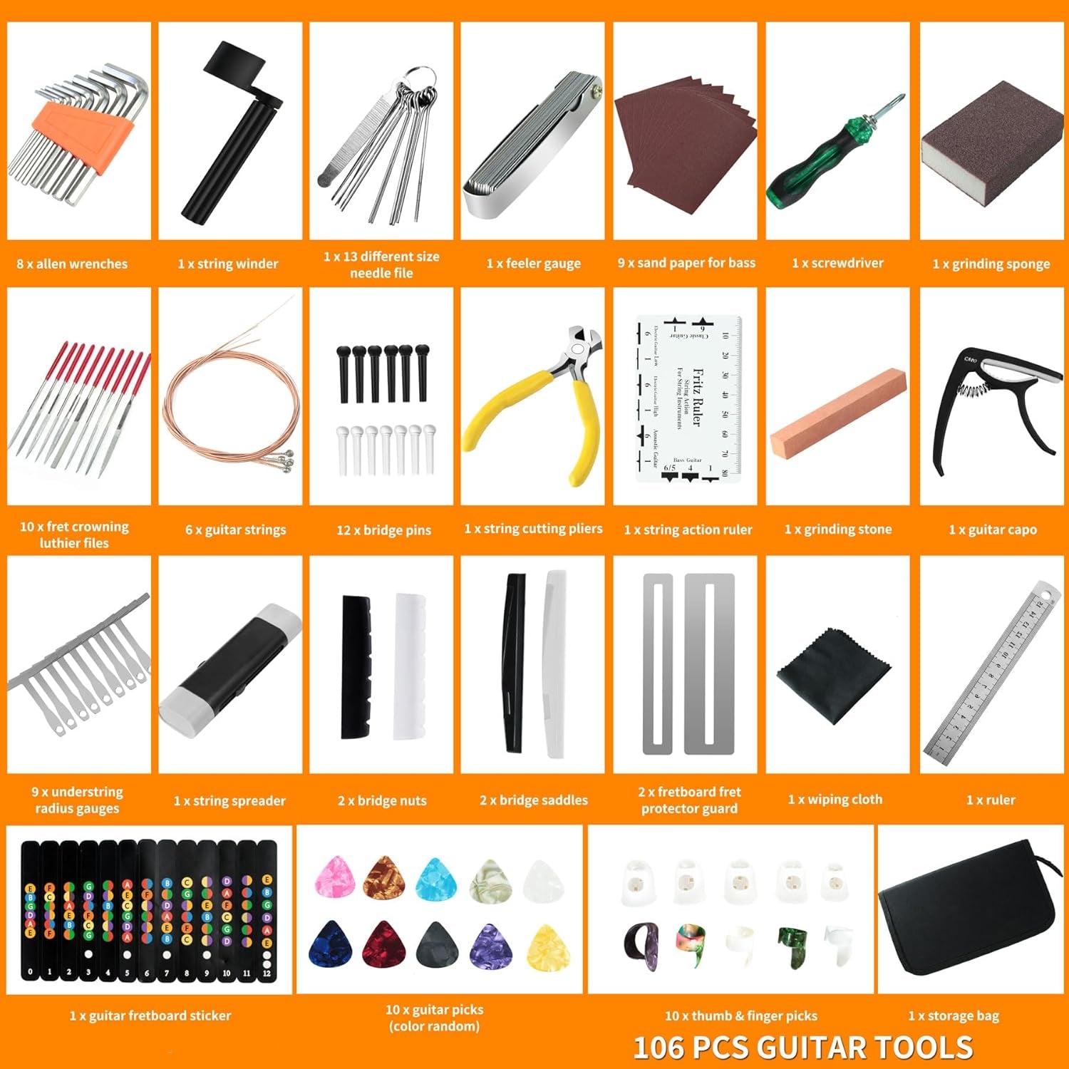 Ultimate Guitar Repair & Maintenance KIt