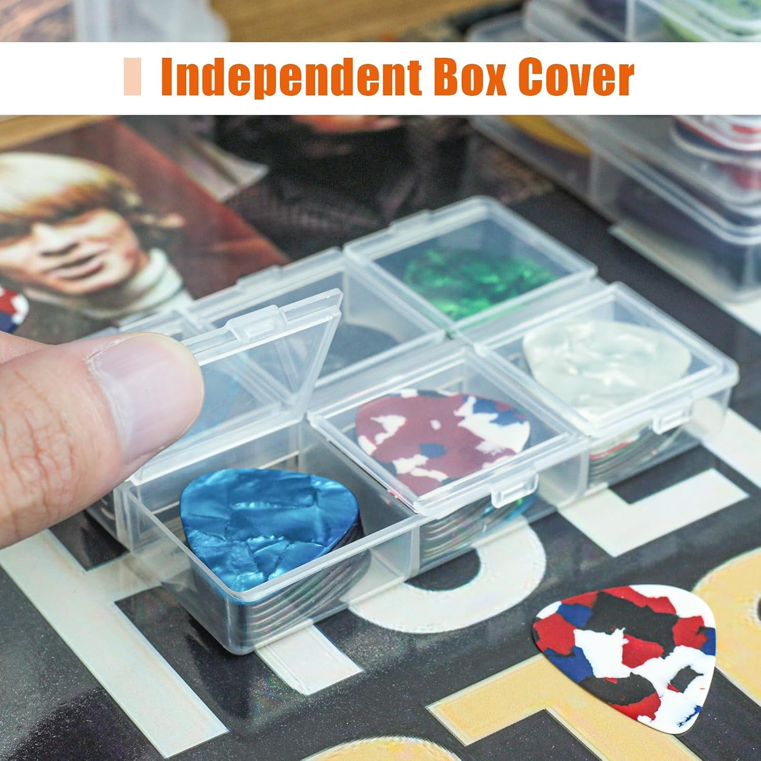 Guitar Pick Case, (Box Only)