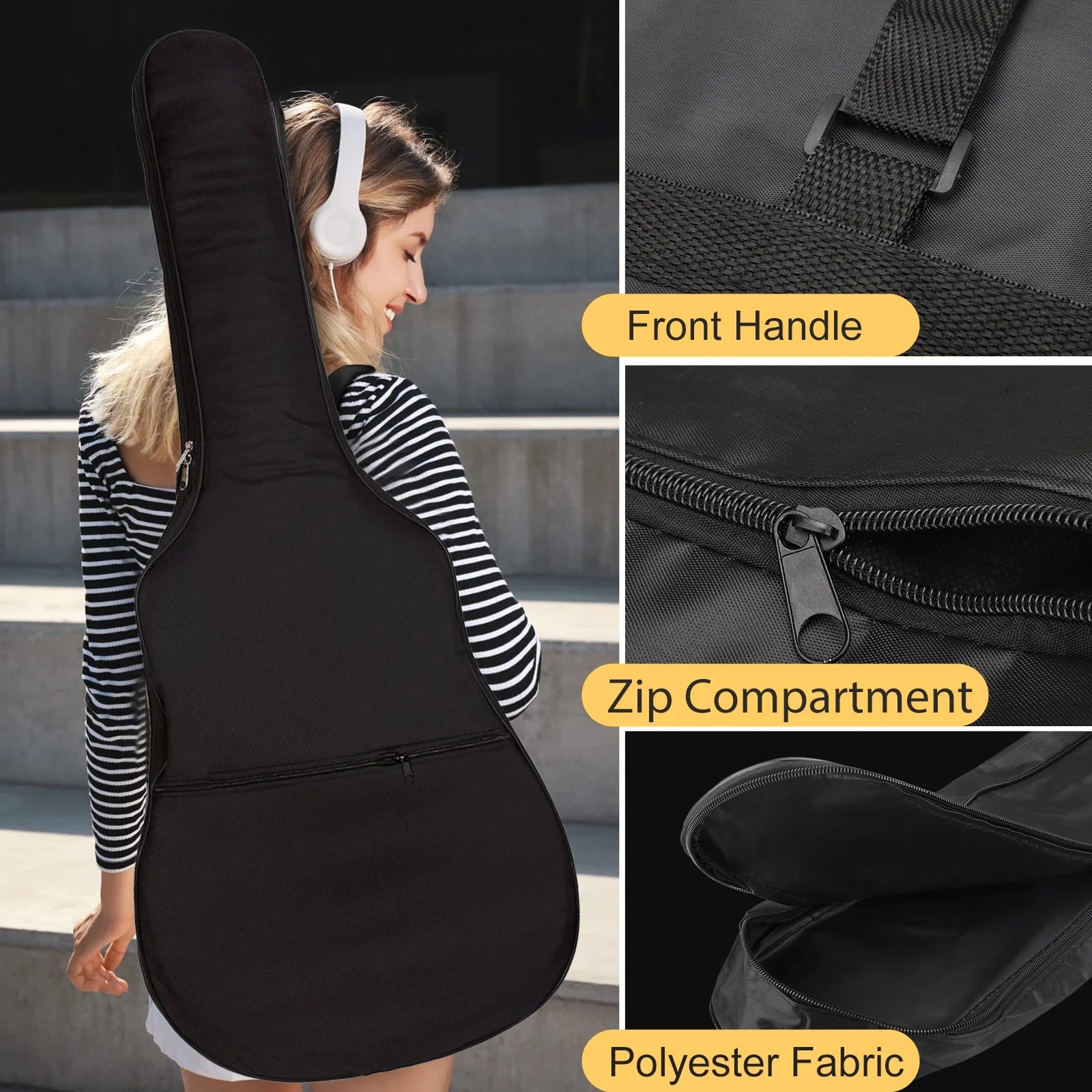 Slim Acoustic Guitar Bag,  40-41"
