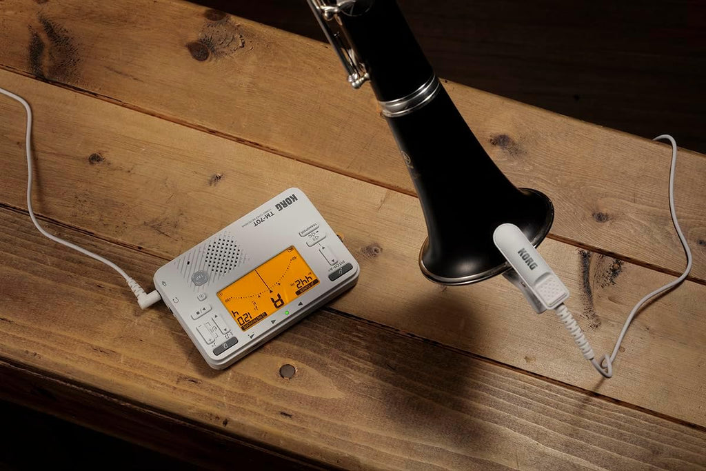 Korg TM-70 Tuner/Metronome - White
