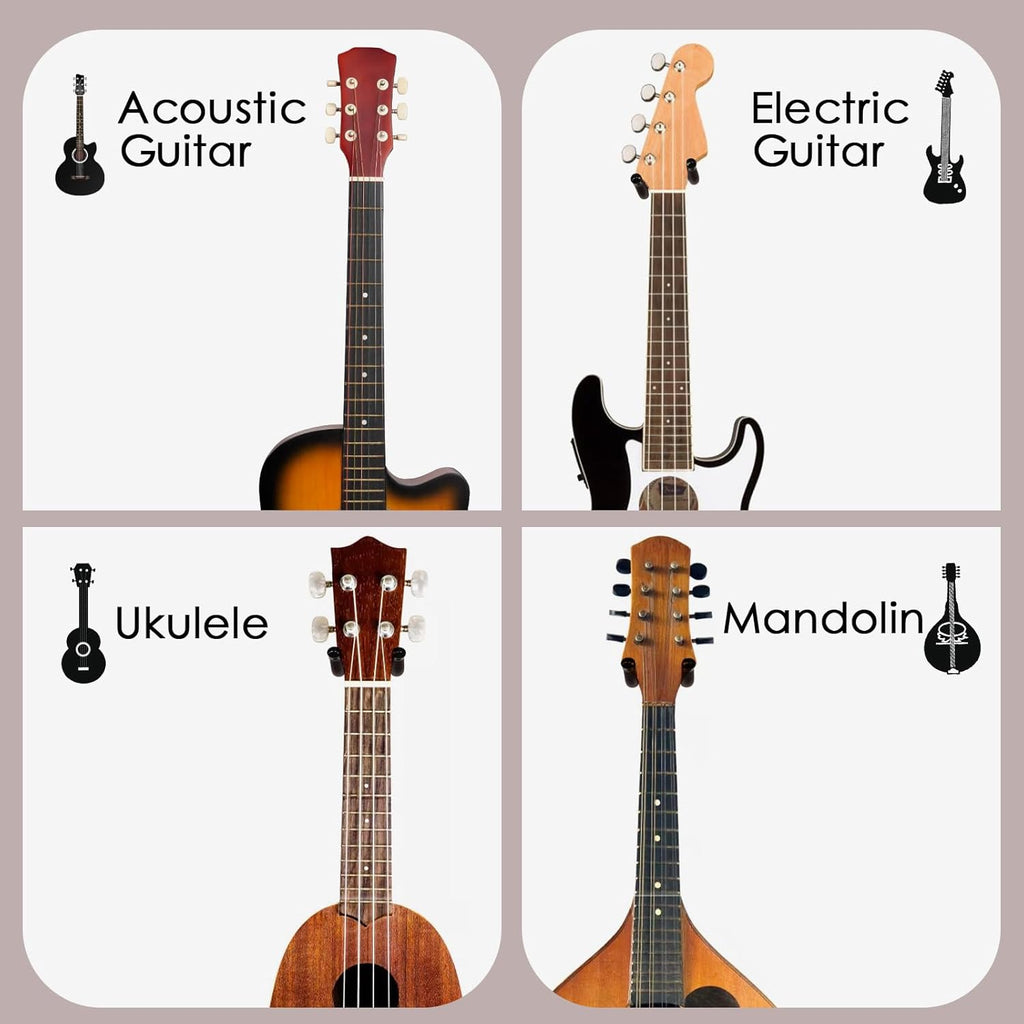 Guitar Wall Mounts, 2 Pack