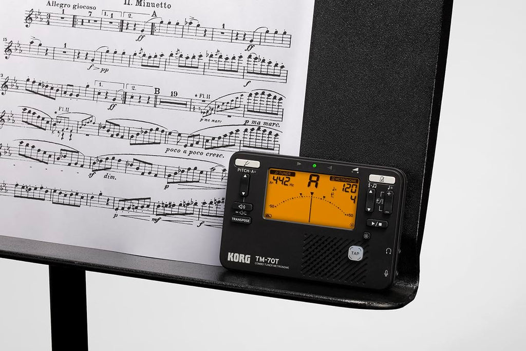 Korg TM-70 Tuner/Metronome - Black