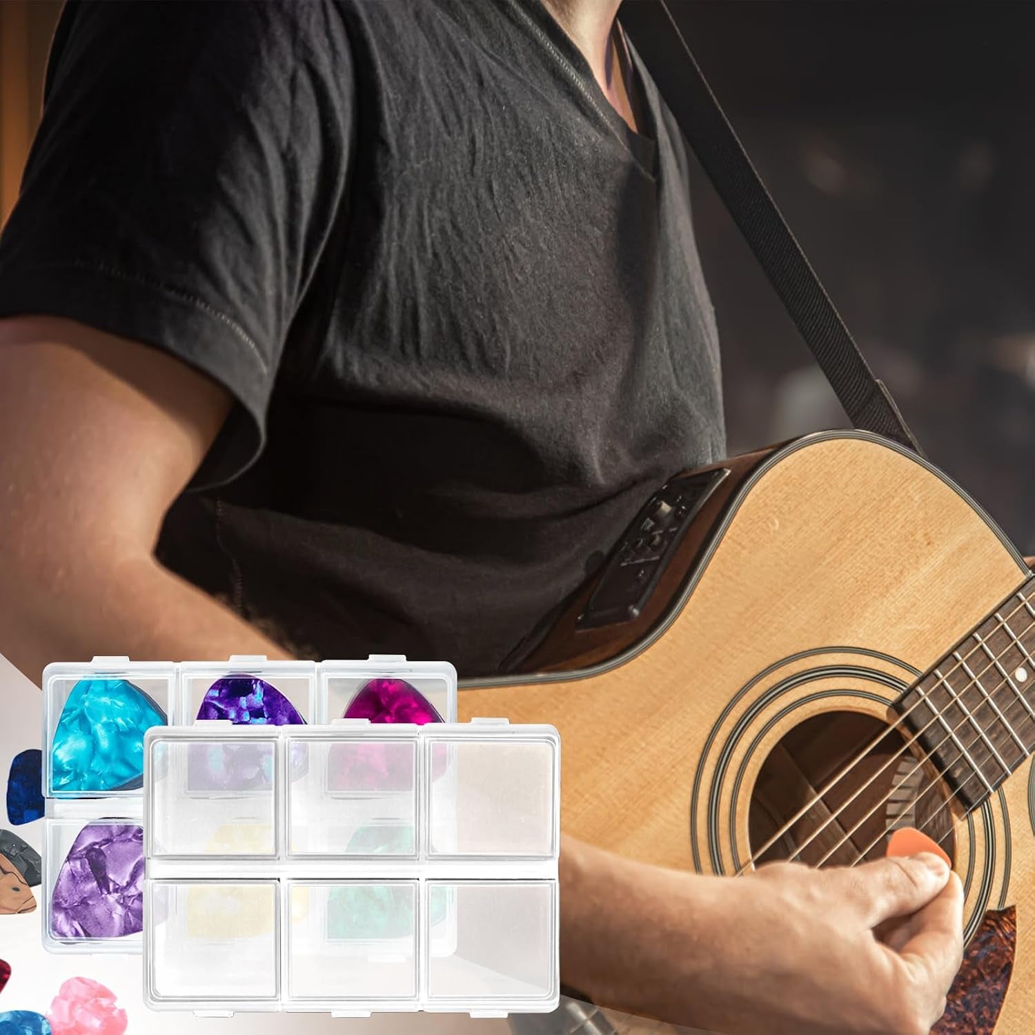Guitar Pick Case, (Box Only)