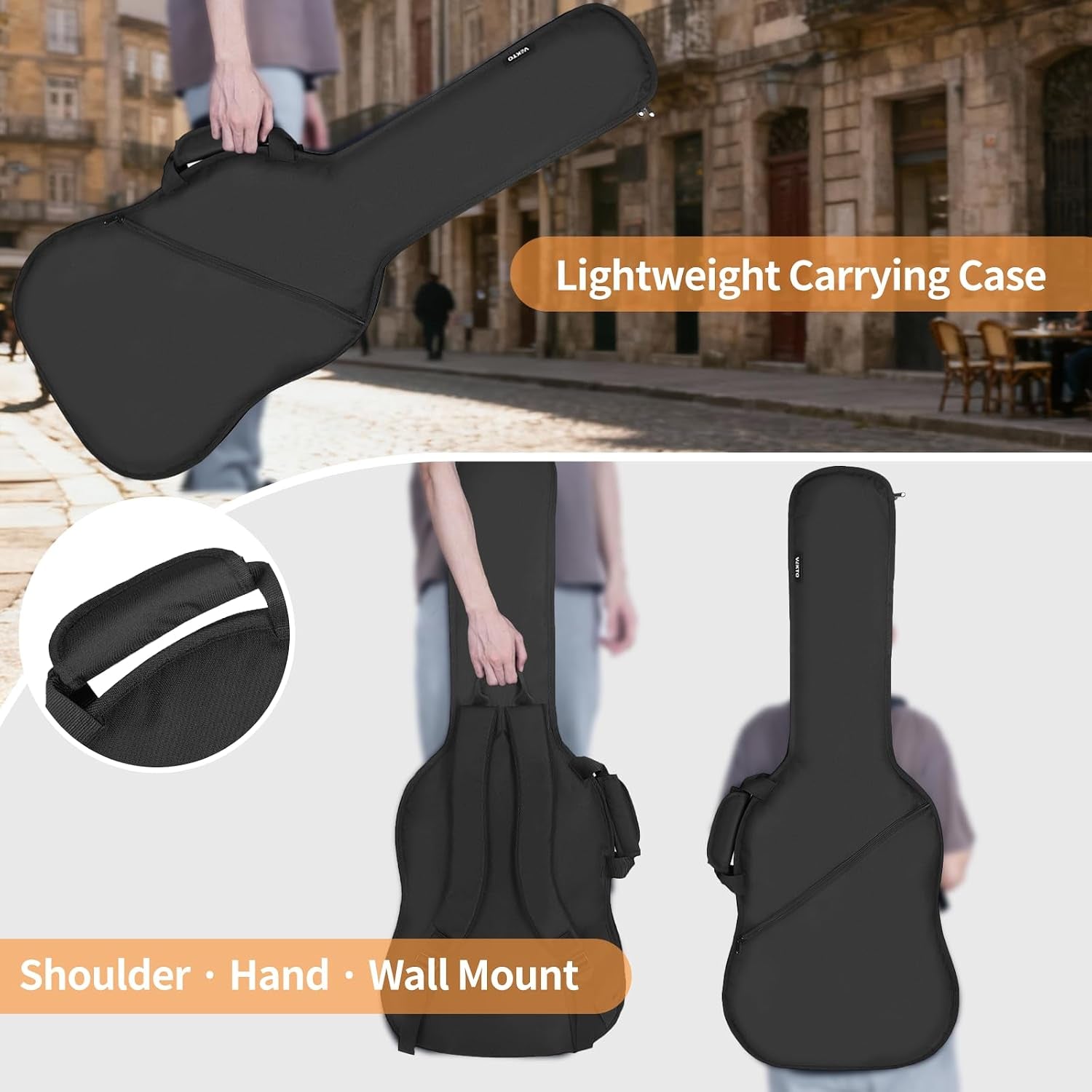 Slim Electric Guitar Case, 37-41"