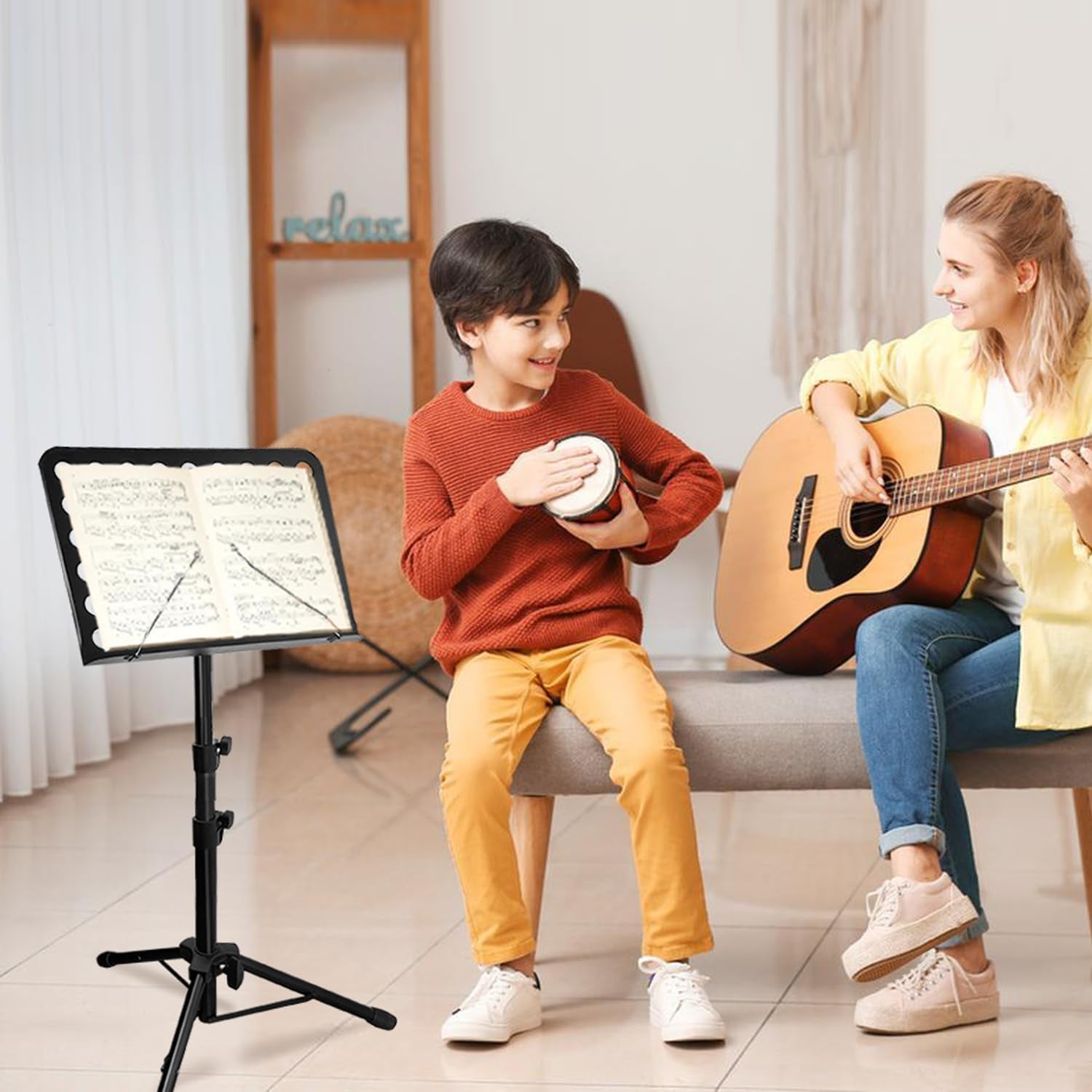 Sheet Music Stand, 33-70"