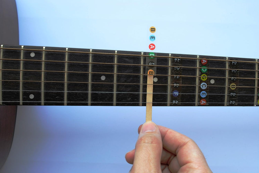 Guitar Fret Stickers - Color Coded