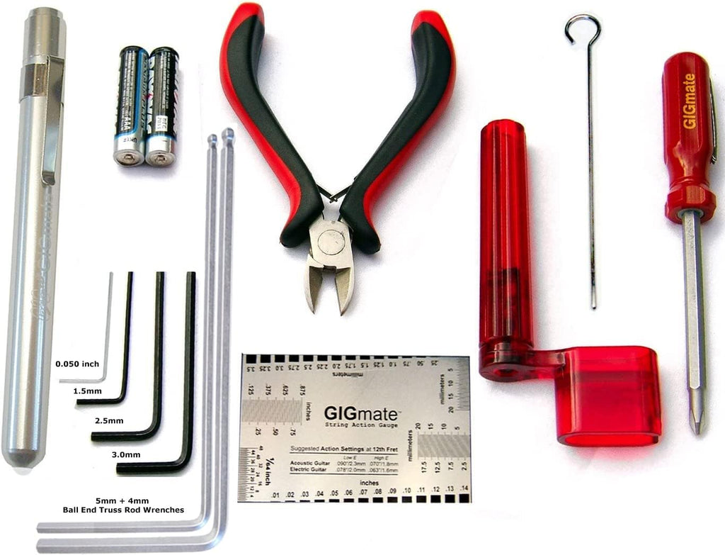 Guitar Tool Kit & String Organizer