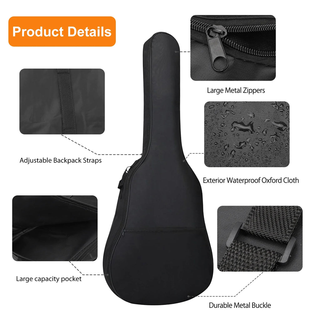 Slim Acoustic Guitar Bag,  40-41"
